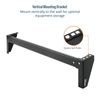 Tecmojo 1U Vertical Wall Mount bracket, Foldable Patch Panel Bracket fit 19” Switch/IT/Data Equipment, Open Frame Server Rack with 44lbs(20kg) Capacity, Vertical/Horizontal Mounting