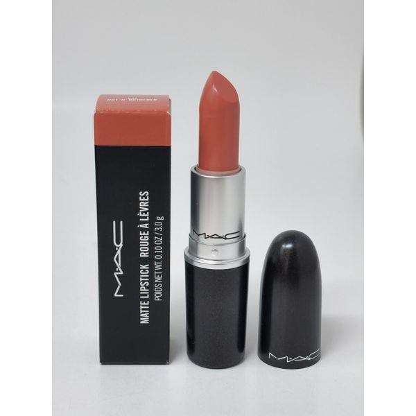 New Authentic MAC Matte Lipstick 658 Hot N Bothered