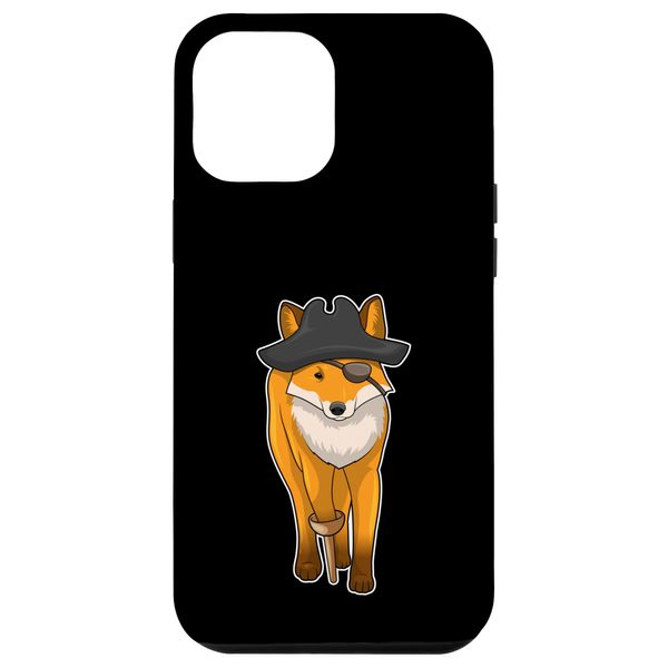 iPhone 15 Plus Fox Pirate Wooden leg Eye patch Case