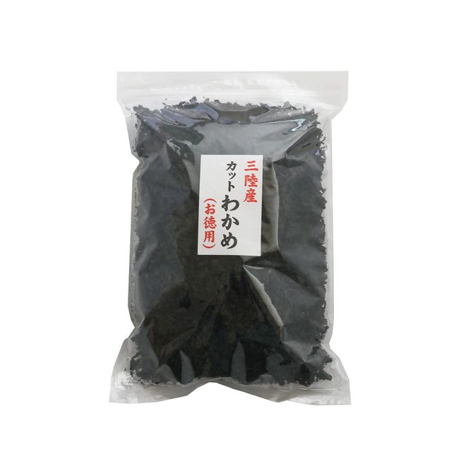 Daidoeki Cut Wakame Seaweed, 17.6 oz (500 g), Nutritious Thick Wakame Seaweed, Plenty of Minerals, 15 Times Yield, Easy to Store, Dried Wakame Seaweed, Wakame, Wakabu, Sanriku Seaweed, 17.6 oz (500 g)