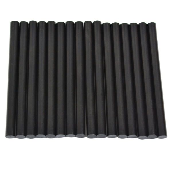 16 Pcs Keratin Gun Bond Glue Sticks for Professional Hair Extensions (Black)