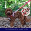 HUGO & HUDSON Easy Walk Dog Harness Adjustable No-Pull Step-in Training Vest, Red, Size 2