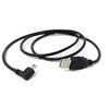 1m USB to Mini USB Cable – 90° Right Angle Data Sync & Charging Lead for Dash Cam, Car GPS, DVR, Digital Camera, PS3 Controller, MP3 Player & More 3.3ft