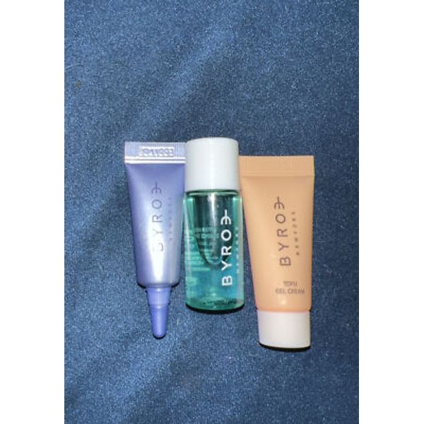 Byroe New York Truffle Eye Serum, Bitter Green Essence Toner & Tofu Gel Cream