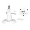 HOLACA Adjustable Wall Mount Compatible with Pan Tilt Camera Mount Camera Indoor/Outdoor Perfect View Angle White