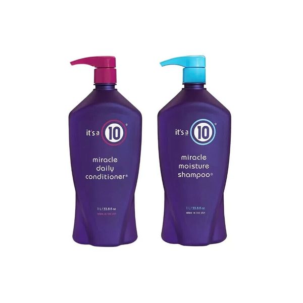 It's a 10 Miracle Moisture Shampoo 33oz + daily conditioner 33oz