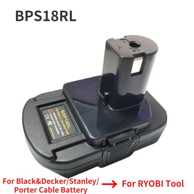 Black and Decker Battery Adapter to Ryobi