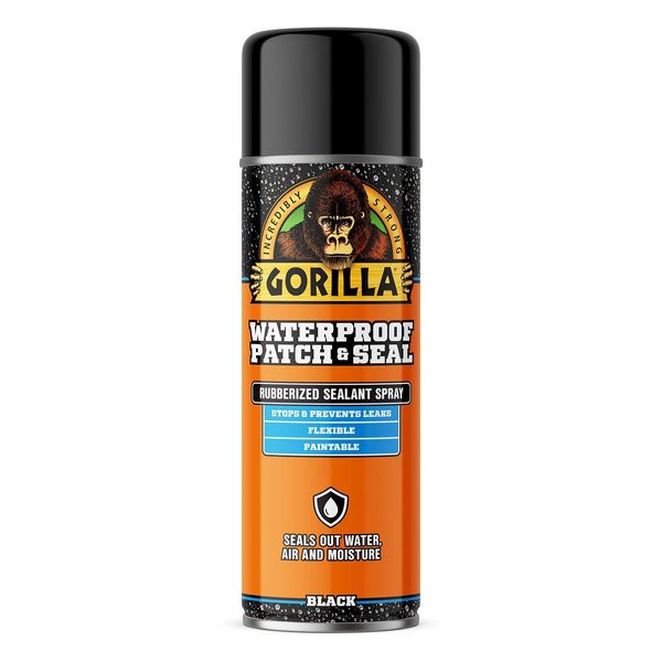 Gorilla Waterproof Patch Seal Spray Flexible Rubberized Coating 1 Pack