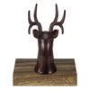 Northlight 7.5" Brown Marbled Buck Deer Head Christmas Stocking Holder