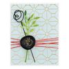 Spellbinders Geometric Flower Background Glimmer Hot Foil Plate, ONE