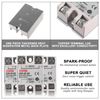 Alinan 2pcs SSR-60DD Solid State Relay DC to DC Input 3-32VDC Output 5-200VDC Single Phase Solid State Relay