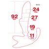 Pro State Dildo Ultra Hundred Battle Wasting Series Toys Heart Unisex Non-Electric