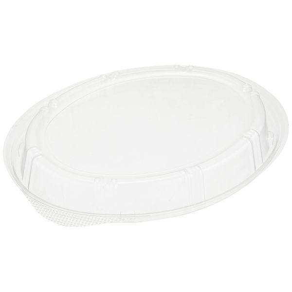 Chuo Kagaku M20-16 Disposable Containers, Takeout, Lunch Bento Box, Made in Japan, Microwave Available, SD Bistro, Oval Lid, 50 Pieces, Approx. 7.6 x 6.0 x 1.0 inches (19.2 x 15.2 x 2.5 cm)