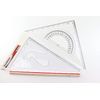 Liquidraw Set Square Triangular Scale Ruler 30cm Geometry Set of 3 Protractor Professional Architectural Engineering Drawing