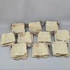 DRAWSTRING POUCH 100 Count 4.75" x 4.75" Medium Fabric Bag for Gifts, Party & We
