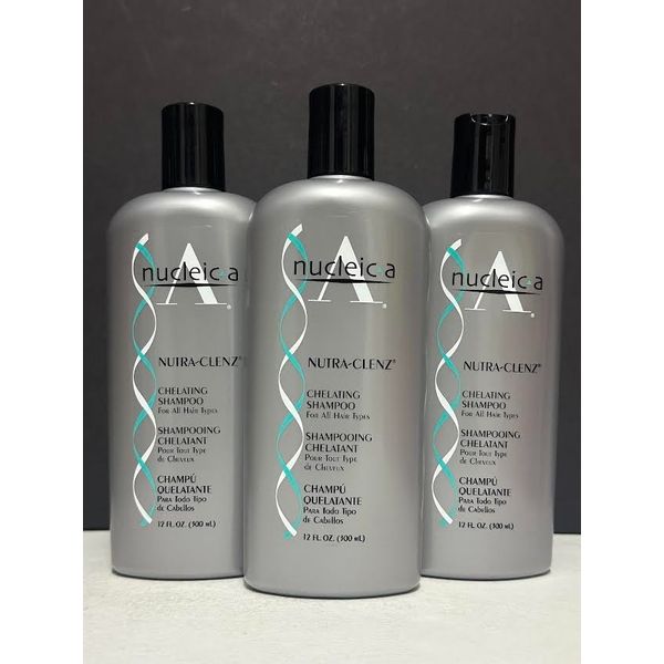 Nutra-Clenz Chelating Shampoo by Nucleic-A - 3 Pack (12 fl oz each)