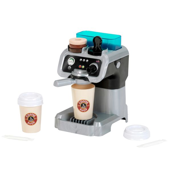 Klein: Barista Espresso Machine - Kitchen Appliance Toy, Coffee Making & Accessory Pretend Play Set, Realistic Water Flow Function, Kids Ages 3+