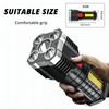 LED Super Bright Torch Flashlight Tactical Camping Outdoor Lamp USB Rechargeable