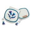 Pill Box Purse in a Scottish Thistle Bute Design