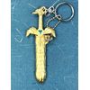 Saya with Dragon Sword Keychain [Gold]