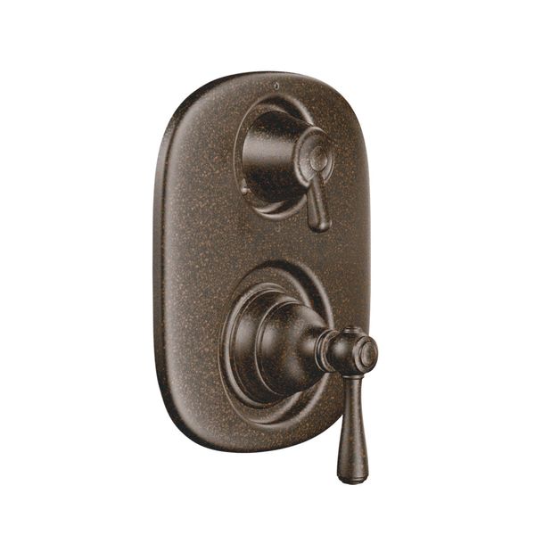 Moen T4111ORB Kingsley Moentrol Shower Valve with 3-Function Integrated Diverter Valve Trim, Valve Required, Oil-Rubbed Bronze