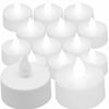 NEW SAFE WHITE FLICKERING CHRISTMAS LED TEA LIGHTS FOR LIGHTING DECORATIONS 12