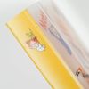 Coco-chan RYZ-1097 Greeting Life 2 Hole Binder A5 Size Clear Pattern Orange