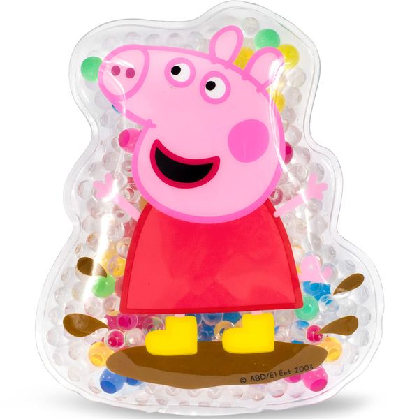 Peppa Pig Children’s Bruise Soother | Cooling Gel Pack for Bumps and Bruises | Re-usable | Cold Pack & Warm Use | Soothing and fun to bring smiles back fast