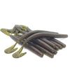 7" AR Worm - Qty 8/Pack (Watermelon with red Flake)