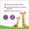 Parent's Choice Bottle Brush with Nipple Brush 2-Pack