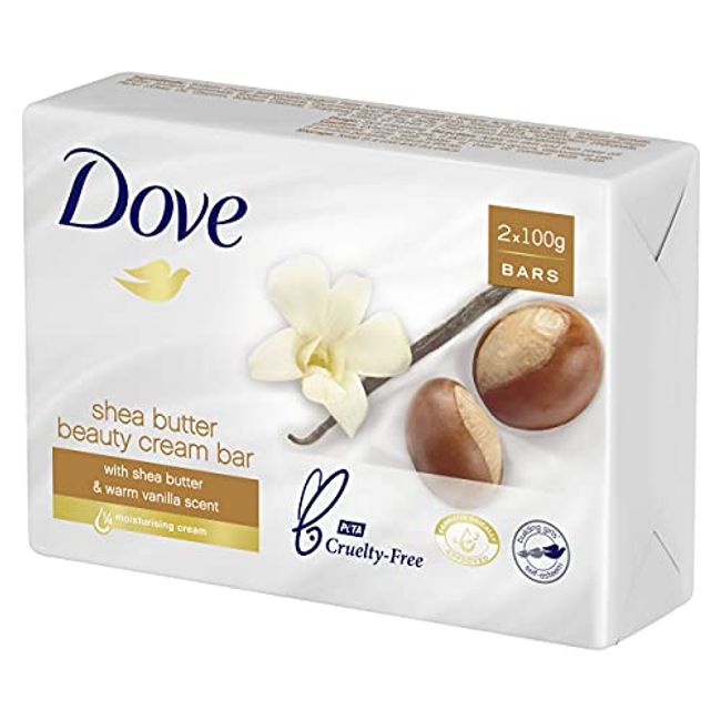 Dove Purely Pampering Beauty Bar, Shea Butter - 8 pack, 4 oz bars