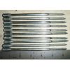 10x both ends threaded Wood Screw 6"x 7/32", 3/8" threaded Cap. Zinc plated