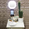 VFM - Social Media 15cm LED Ring Light with Phone Holder