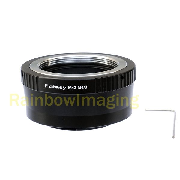 Adjustable M42 Screw Lens to Micro 4/3 m43 Adapter Olympus E-PL6 E-PL7 E-PL8
