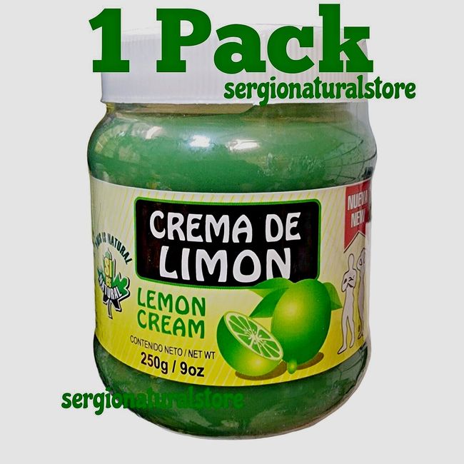 Crema de Limon / Lemon Cream Reductora de Limon 250 grs Exp Date 05/2025