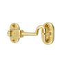 Japan Commerce Swivel Cabin Door Hook, Pull Lock, Brass, 3 inches, Quantity: 1 B-816