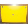 WARNING SECURITY CAMERAS IN USE Plastic Sign camera security Yellow Black 8"x12"