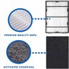 HAPF600 HEPA Filter Replacement Compatible with HAPF8650 HAP615 HAP625 HAP650