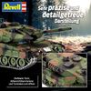 Revell 03180 Leopard 2 A6/A6M 1:72 Scale Unbuilt/Unpainted Plastic Model Kit