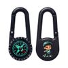 Azeeda 'Little Boy And Scooter' Compass Keyring (KC00031307)