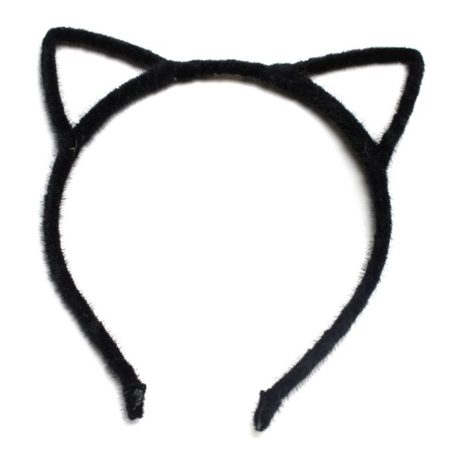 Black Hens Night Party Alice Band Cat Ear Headband Hair Women Hair Accessories Design Party Felt Wire