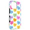 iPhone 16 Pro Anti Happy Valentines Day Candy Conversation Hearts Case