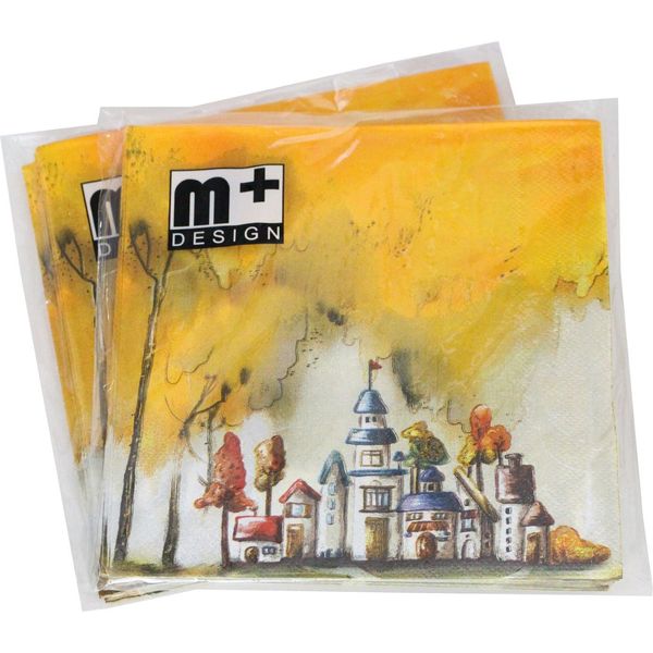 Paper Napkins Medium + 2 Pack Decoupage 20 Piece 2 Ply 33 X/33 cm