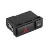 Car Hazard Warning Light Switch Emergency Flasher Switch Door Central Lock Locking Switch for 3 Series E46 E53 E85 325 X5 61318368920