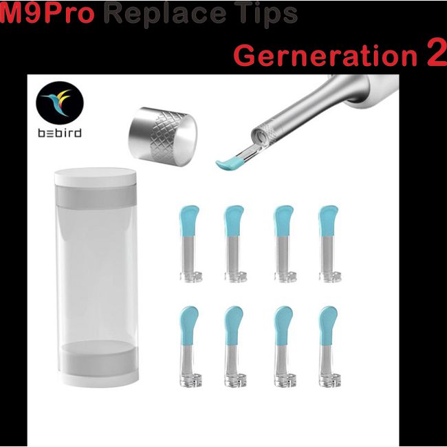 Endoscopic Earpicks Bebird-M9Pro Generation 123 Replacement Eartip Accessories New and Old Available, 01 M9Pro Tips GN1