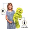 30" Green Monster Puppet, Full Body Ventriloquist Style Puppet