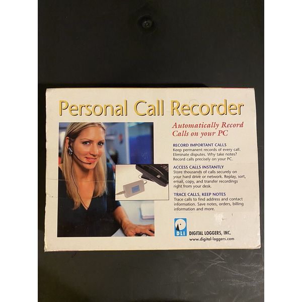 Digital Loggers Personal USB Call Recorder Automatically on your PC - NOB