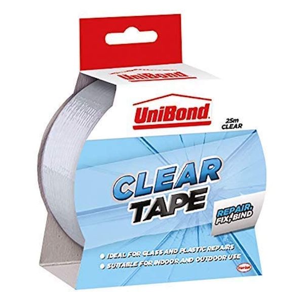 UniBond Clear Tape - 50 mm x 25 m