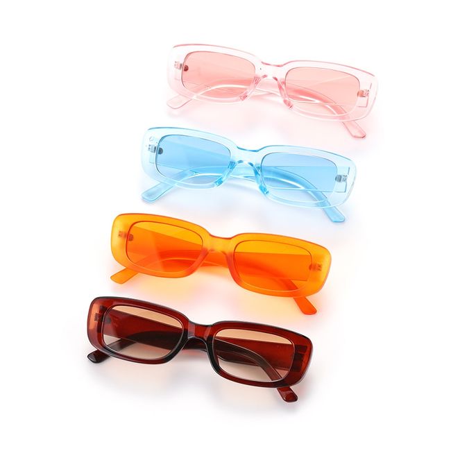 1pc Retro Luxurious Small Frame Sunglasses For Men & Women