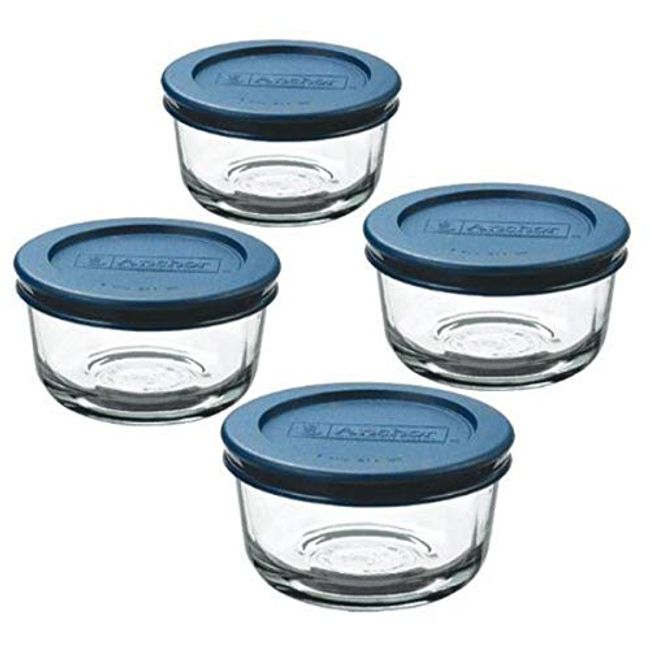 Anchor Hocking 3 Quart Heritage Hill Glass Jar with Lid (2 piece, all  glass, dishwasher safe)